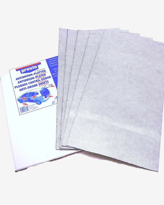 Presto Samolepljivi paneli za zvučnu izolaciju 50cm x 25cm_alu