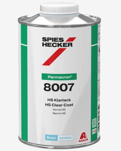 Spies Hecker Permacron HS 8007 Bezbojni lak 2L + Učvršćivač 3008 1L, set
