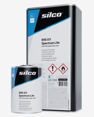 Silco 9110 X11 Spectrum Lite - UHS 420 Brzosušivi bezbojni lak