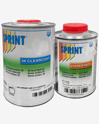 Sprint H59 Air GT - Bezbojni lak u setu sa učvršćivačem