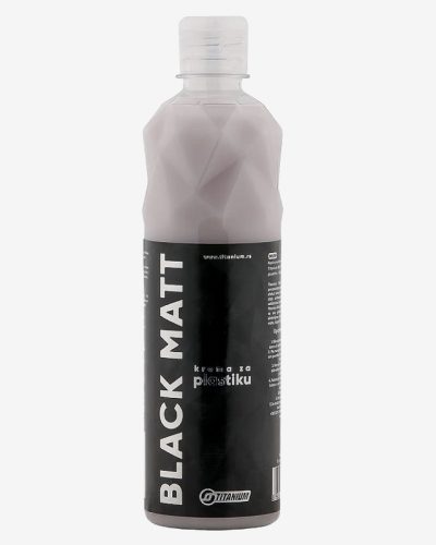 Titanium Black Matte – Krema za plastiku 500ml