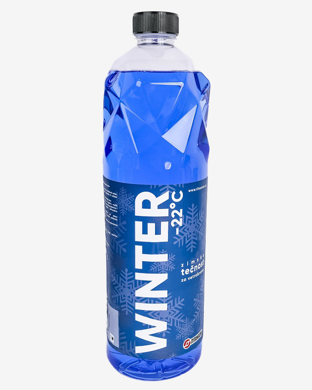 Titanium Winter – Zimska tečnost za vetrobrane -22°C 2.5L