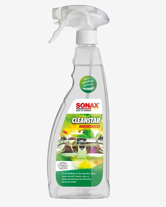 Sonax CleanStar Ecocert - Čistač za sve površine enterijera 750ml