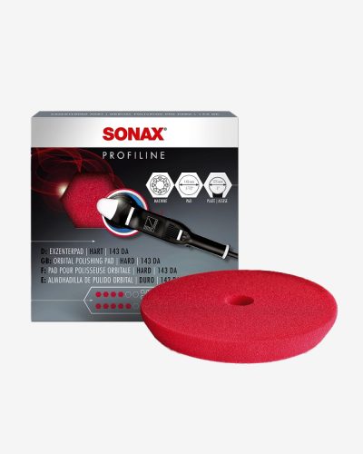 Sonax CutPad Dual Action Sundjer za poliranje tvrdi 143mm