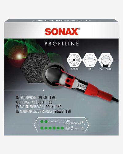 Sonax PROFILINE Sunđer za poliranje fin 160mm