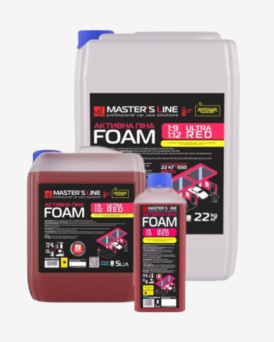 Master’s Line Red Aktivna pena za pranje vozila
