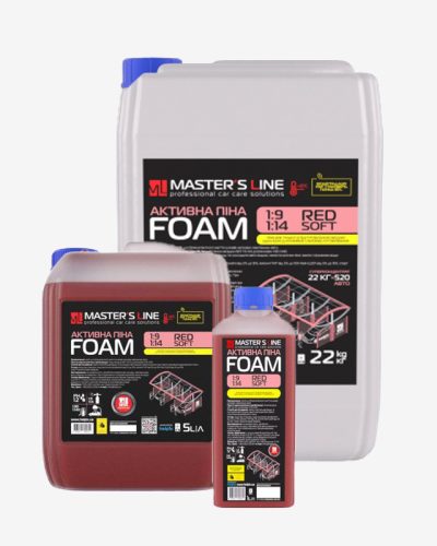 Master’s Line Red Soft Aktivna pena za čišćenje vozila