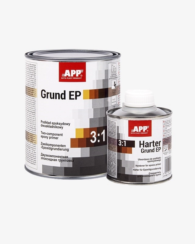 APP Grund EP 3:1+Harter - 2K Epoksidni prajmer u setu sa učvršćivačem 1.2Kg