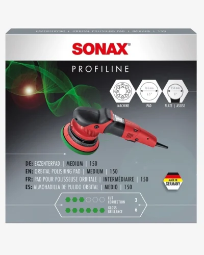 Sonax Sunđer za poliranje srednje tvrdoće 150mm