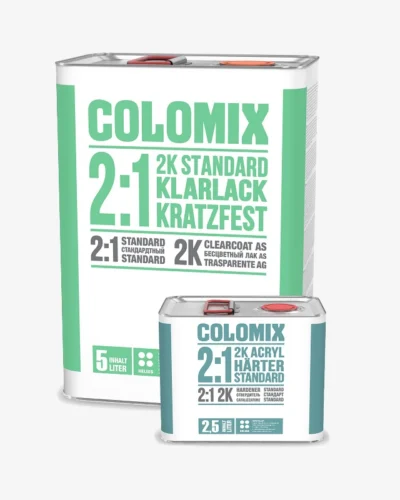 Colomix Standard Bezbojni lak u setu sa učvršćivačem
