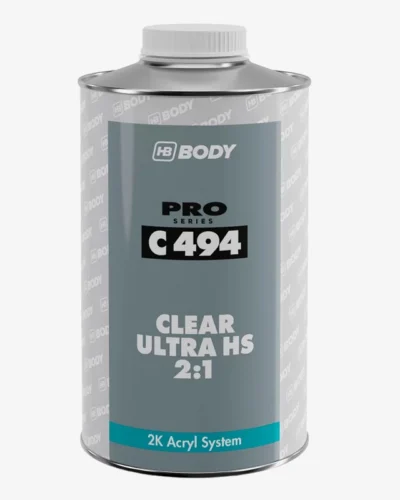 HB Body C494 UHS 2K Bezbojni lak u setu sa učvršćivačem 1.5L