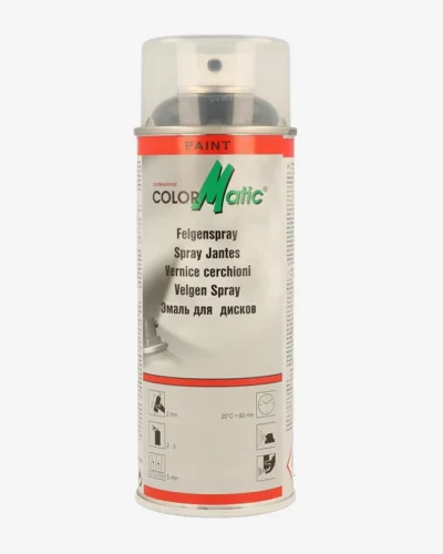 ColorMatic Boja za felne crna sjaj 400ml