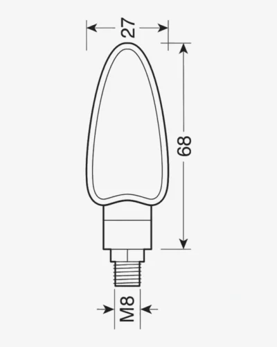 Lampa Migavci za motore 21W (Strelice)_2