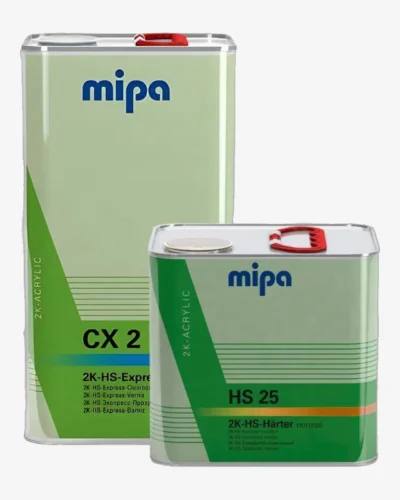 Mipa CX2 Express 2K HS Bezbojni lak u setu sa učvršćivačem