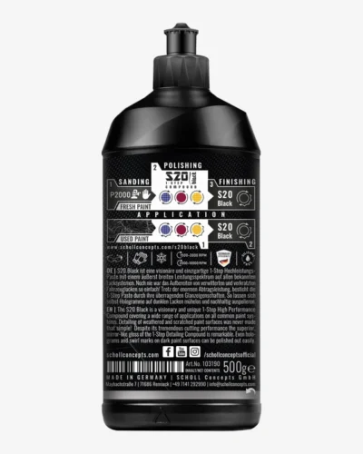 SCHOLL S20 BLACK 1-Korak Pasta za poliranje_2