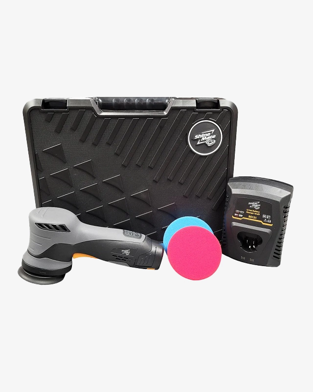 ShineMate EB212 Akumulatorska orbitalna polir mašina SET - Слика 2