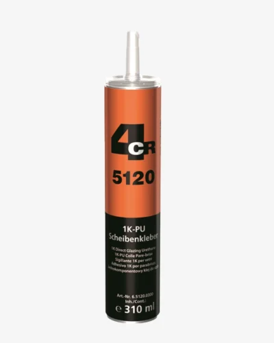 4CR 5120 1K PU Lepak za vetrobranska stakla crni 310ml