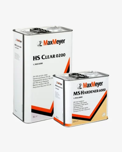 MaxMeyer 0200 Maxiclear HS 2K Bezbojni lak u setu sa učvršćivačem