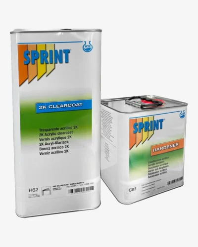 Sprint H62 2K Antiscratch - Bezbojni akrilni lak otporan na ogrebotine u setu sa učvršćivačem