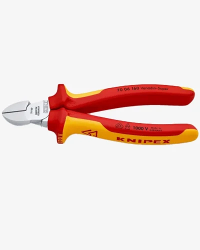 Knipex Bočne sečice izolovane, VDE, hromirane 160mm (70 06 160)